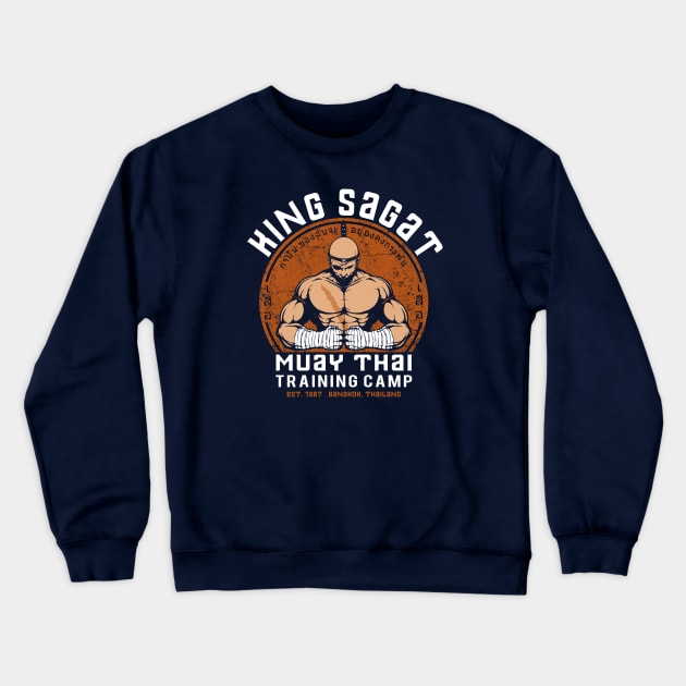 Muay Thai Camp Crewneck Sweatshirt by pigboom